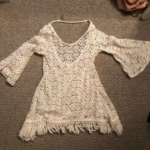 Gypsy Junkies Lace Cover up/dress